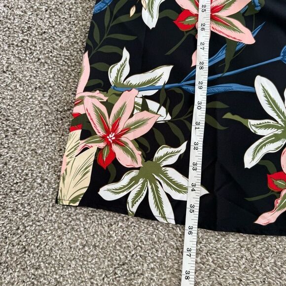 EMERY ROSE |  Sleeveless Black Floral Dress - Picture 7 of 7